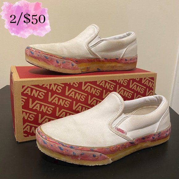 Vans Shoes - Donut Platform Slip On Vans